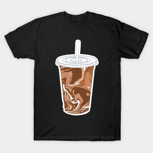 Iced Coffee Swirl T-Shirt